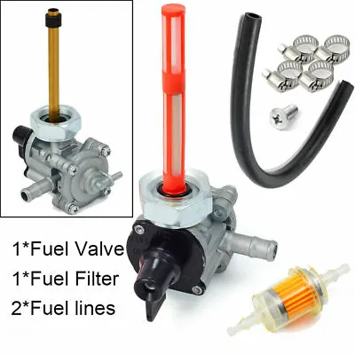 Fuel Vacuum Petcock For Honda VTX1300C VTX1300R VTX1300S VTX1300T 16950-MEM-674 • $23.69