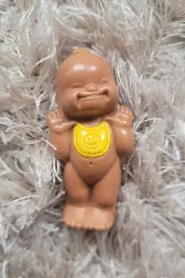 Vintage Baby Doll Miniature Figurine Cheeky Smiley Baby 1988 LJN Toys • £6.99