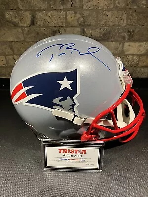 Tom Brady Signed Custom New England Patriots VSR4 Proline Helmet. Tristar • $3249.99