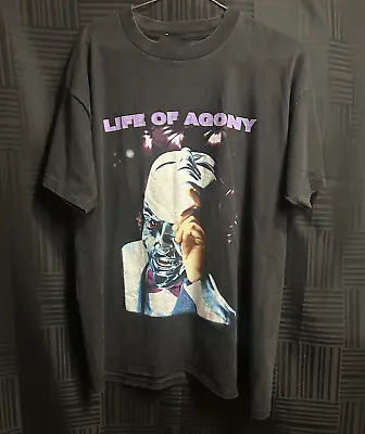 Vintage 90s Life Of Agony Metal Band 1995 T Shirt Size S-4XL ZC23774 • $25.64