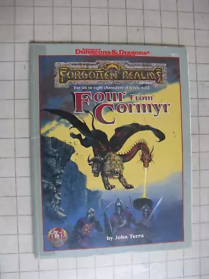 FOUR FROM CORMYR Forgotten Realms AD&D Dungeons & Dragons D&D  TSR • $17.99