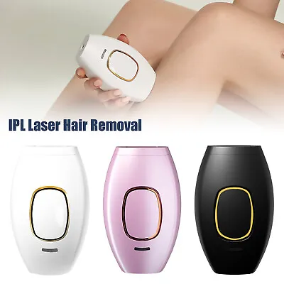 IPL Laser Permanent Hair Removal Device Painless 500000 Flash Pulse Home Use UK • £24.98