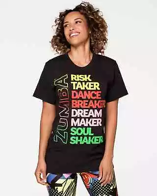 Zumba Dance INSTRUCTOR Unisex Tee ~ XS/S  M/L  XL/XXL ~ Bold Black ~ Free Ship! • £28.50