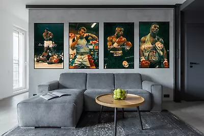 Muhammad Ali - Mike Tyson - Floyd Mayweather - Canelo Alvarez Boxing Poster Set • $8.99