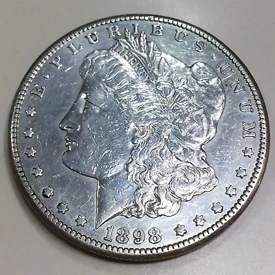 1898-S Morgan Silver Dollar Beautiful High Grade Coin Rare Date • $83