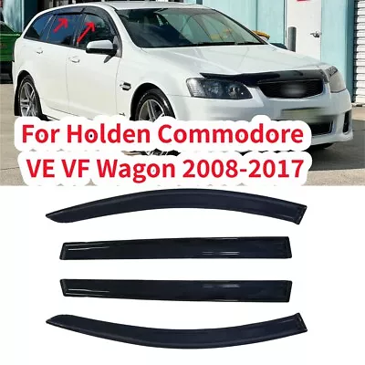 Weathershields Weather Shields For Holden Commodore VE VF Wagon 2008-2017 • $56.99