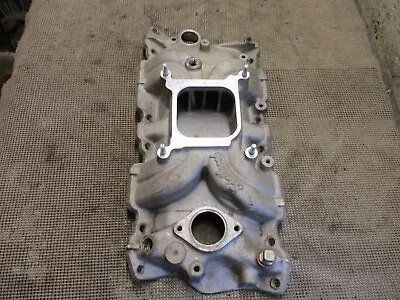 Vintage Edelbrock 5001 Torker 2 SB Chevy SS Camaro Aluminum Intake Manifold • $150