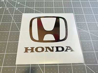 TWO Honda Vinyl Decals In Smaller Sizes Many Colors Avail Free Ship • $11.15