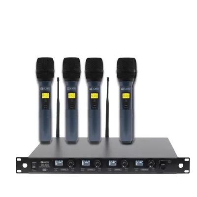 W Audio DQM800H Quad Handheld UHF System (CH70) • £329