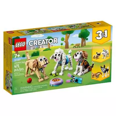 LEGO Creator 3 In 1 Adorable Dogs (31137) • $54.95