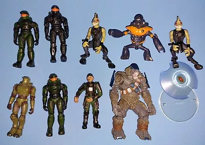 Halo 2 Joyride Lot Of 9 Mini Series Slayer Figures Bungie Studio Master Chief • $35
