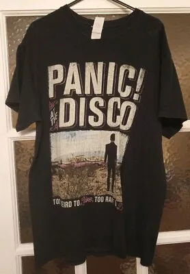 Panic At The Disco Too Weird To Live Adult T Shirt Large • £8.48