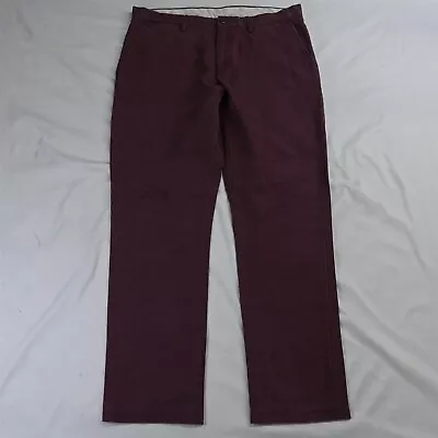 J.CREW 34 X 32 Purple Urban Slim Mens Chino Pants • $14.99