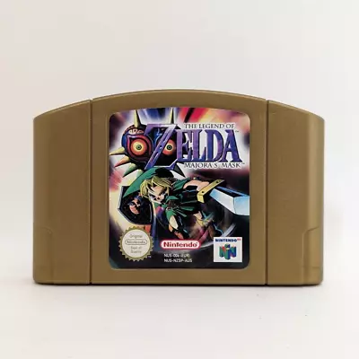 VGC! Genuine Authentic Nintendo 64 N64 Legend Of Zelda Majora's Mask PAL AU Game • $119.99