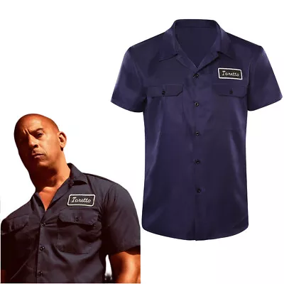 Fast & Furious Fast X (2023) Dominic Toretto Cosplay T-shirt Costume Outfits UK • £5.99