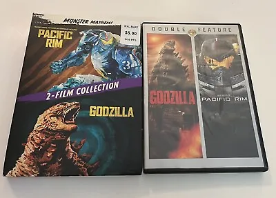 Godzilla / Pacific Rim Double Feature (DVD) With Slipcover Nice • $5
