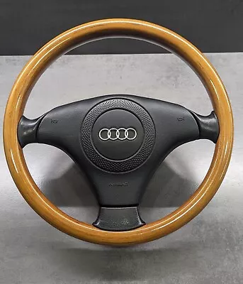 Audi A6 S6 C5 A4 S4 B5 A8 D1 D2 Wood Wooden Steering Wheel By Nardi Torino • $389