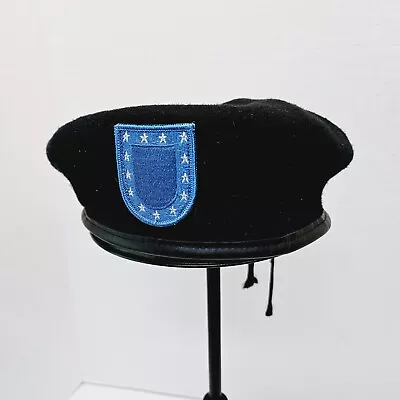 Defense Logistics Agency Garrison Collection Beret Wool Military Cap Size 7 1/4 • $11.59
