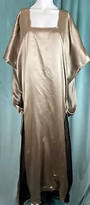 Study Display Poss Repair Unique 1910s Draped Silk Dress Gray 1/2 Mourning • $59.99
