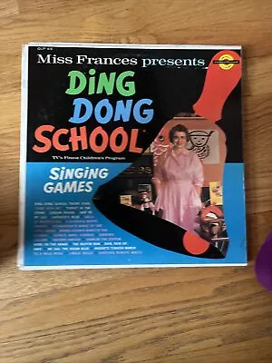 Miss Frances Presents Ding Dong School - VINYL RECORD LP • $0.99