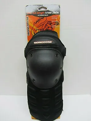 Mongoose BMX Full Length Knee Shin Pads Extreme Gear MG517 Mountain Biking NEW! • $19.99