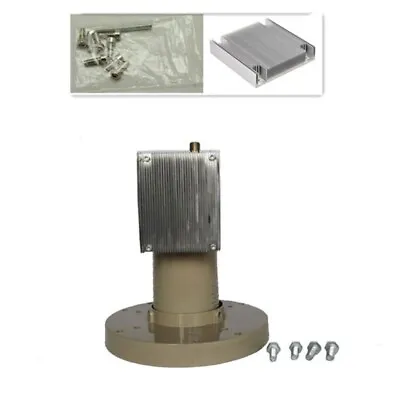 C Band LNB DVB-S2 HD Satellite TV Receiver With Radiator Dish Antenna Waterproof • $69.50