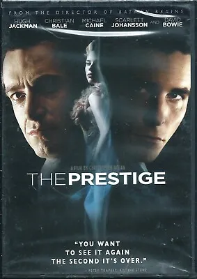 Hugh Jackman & Christian Bale In THE PRESTIGE On DVD - Brand New Sealed • $6.99