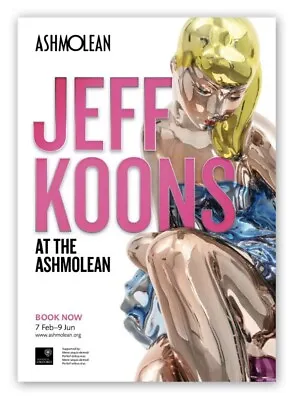 Jeff Koons  Seated Ballerina” Ashmolean Museum Exhibition Poster 2019 • $59