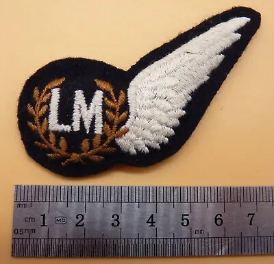 £7.50 • Buy A British RAF Royal Air Force Load Master LM Half Wing - Padded Brevet Badge.