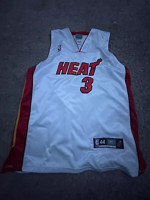 Miami Heat Dwayne Wade #3 Jersey Reebok Mens Size 44 • $30