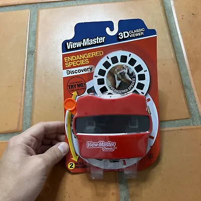 View Master 3D Classic Adventure Discovery Endangered Species Reels • $10.20