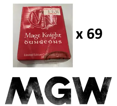 Wizkids Mage Knight Dungeons 2001 Limited Edition Conquest Tournament X69 • $168