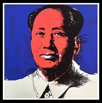 ANDY WARHOL-  MAO -FS#98-  MAO Series- Mao Zedong-Proof- Unsigned- Shipped Flat • $2150
