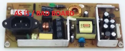 Coby LEDTV2326 Power Supply Board LS2402007-00-GP (LS1902006VER3.0) (AS IS/BAD) • $10