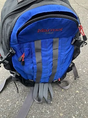 Marmot Talus Biospan  Backpack  Blue/Black/Gray • $59.99