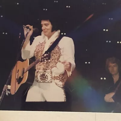 Elvis Presley Vintage Candid Photo Picture Elvis In Concert EP2 • $11.69