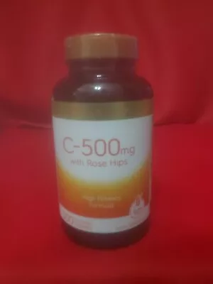 Carlyle C-500mg With Rose Hips Gluten Free 500 Caplets EXP 06/2025 • $7.95