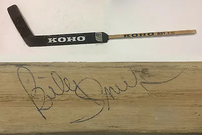 $999.99 • Buy Billy Smith Islanders Signed Game Used KOHO Goalie Stick CBM COA Stanley Cup