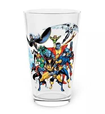 Uncanny X-Men Pint Glass 16oz - Marvel Comics - Art Adams Art - Wolverine Storm • $21.99