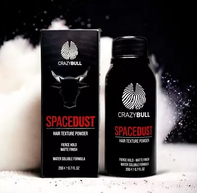 £12.50 • Buy CRAZY BULL Space Dust Hair Styling Texture Powder 20g | Vegan | FREE UK P&P