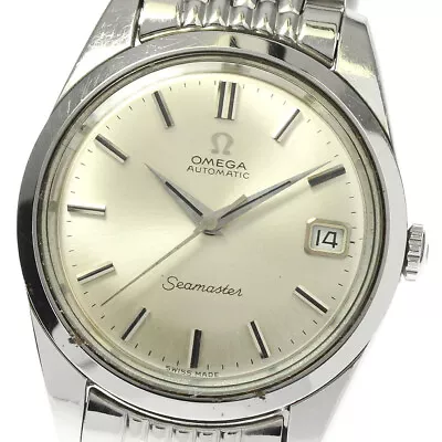 OMEGA Seamaster 166.010 Cal.565 Rice Bracelet Silver Dial Automatic Men's_807947 • $898.20