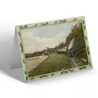 CHRISTMAS CARD Vintage Wales - Miniature Railway Marine Park Rhyl • £4.99