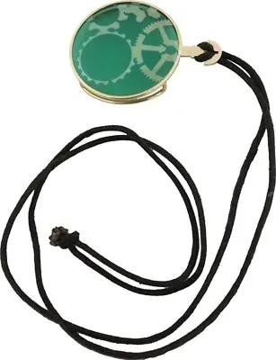Steampunk Monocle Victorian Costume Eyepiece Elope Gold Green • $8.99