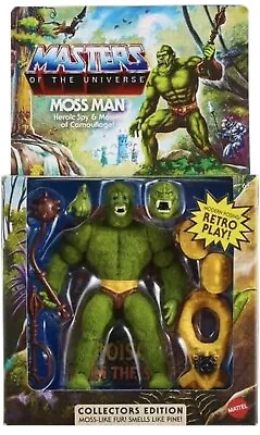 Masters Of The Universe Origins Action Figure Moss Man Flocked NEW • $27.99