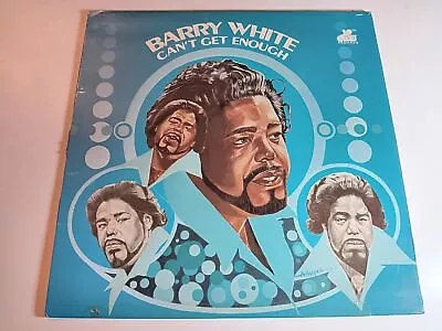 Barry White / Can't Get Enough 1974 Vinyl Lp / Soul / Vg++ / £5 Flat Post • £2.79