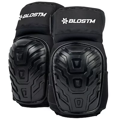 £16.79 • Buy BLOSTM Heavy Duty Knee Pads Work Gardening Flooring Carpet DIY Thigh Support