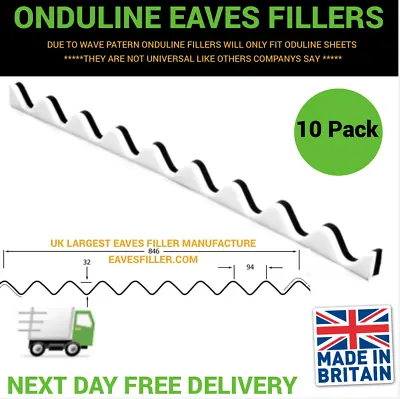 Onduline Classic Sheet Eaves Filler 10 Pack • £30