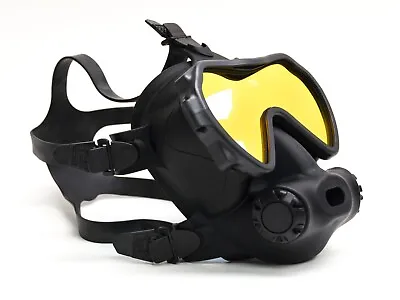 Ocean Technology Systems Spectrum Full Face Mask - Black/Coated Lens • $479