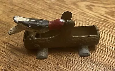 1930s Woodpecker Toothpick Holder Cast Metal Needs Repair • $7