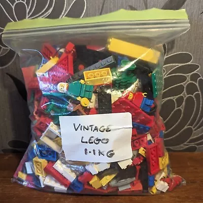 Vintage LEGO Mixed Pieces Joblot Bundle 1.1KG Fabuland Bricks Construction  • £19.99